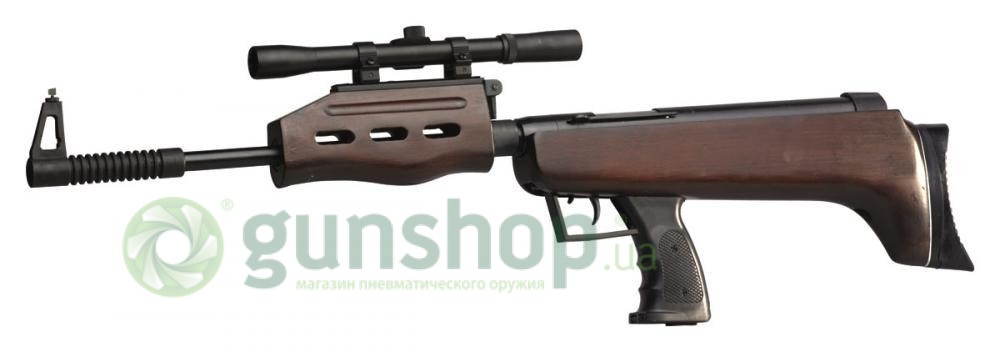 Shanghai QB 57 Deluxe и оптический прицел 4х20 Shanghai QB 57 Deluxe и оптический прицел 4х20